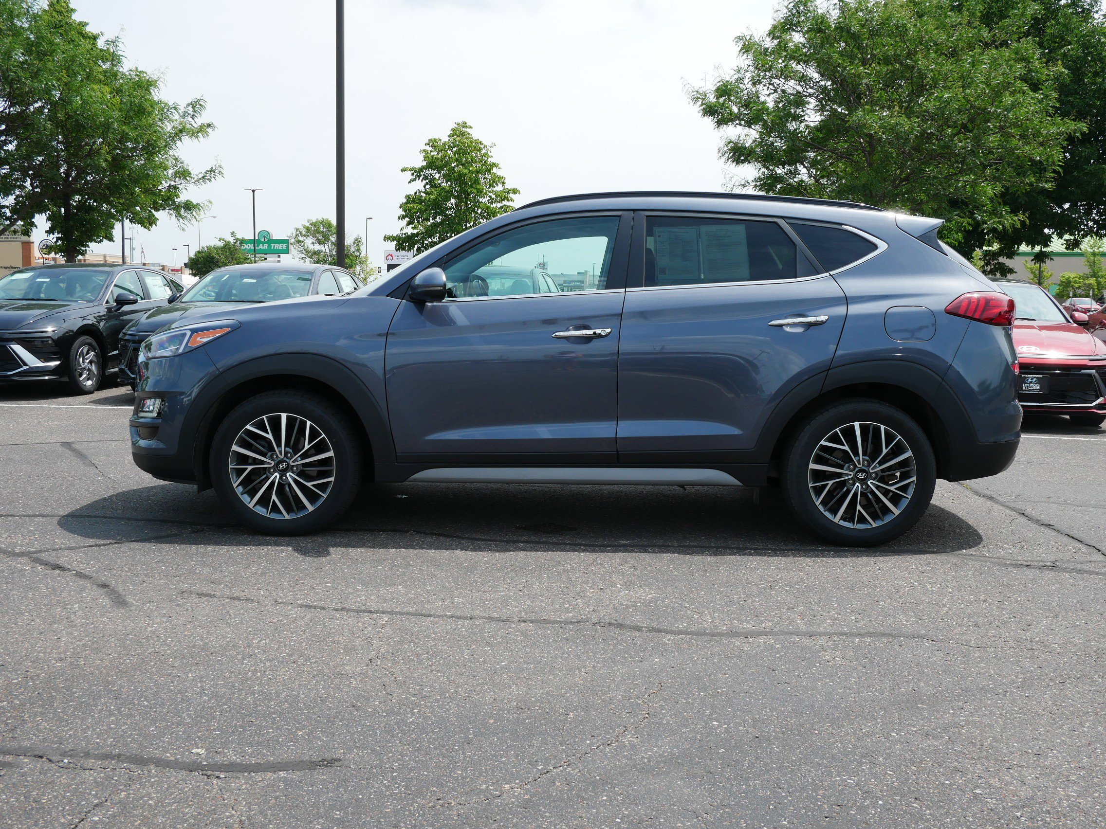 Certified 2021 Hyundai Tucson Ultimate with VIN KM8J3CAL8MU389938 for sale in Waite Park, Minnesota