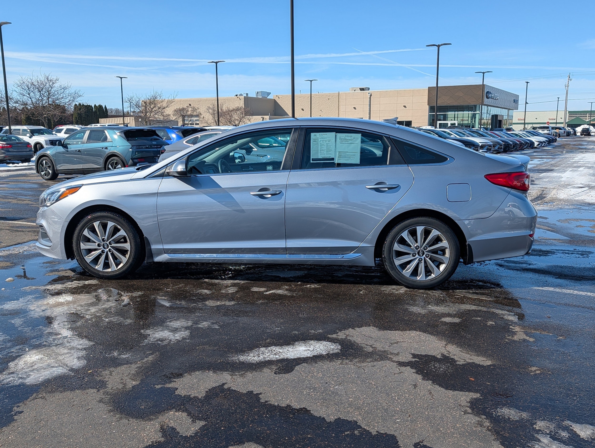 Used 2015 Hyundai Sonata Sport with VIN 5NPE34AF5FH226554 for sale in Waite Park, MN
