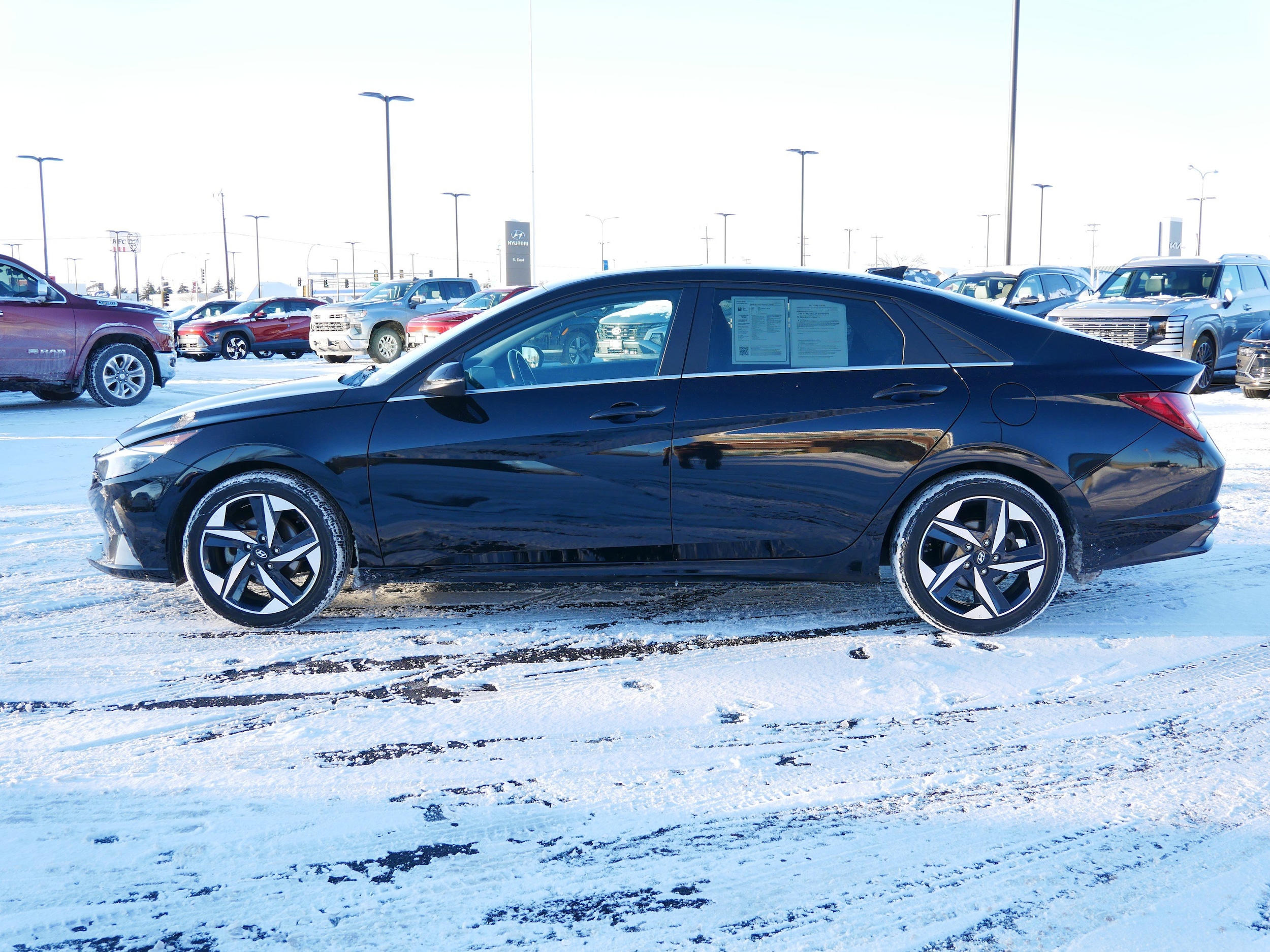 Used 2023 Hyundai Elantra Limited with VIN KMHLP4AG5PU415311 for sale in Waite Park, Minnesota