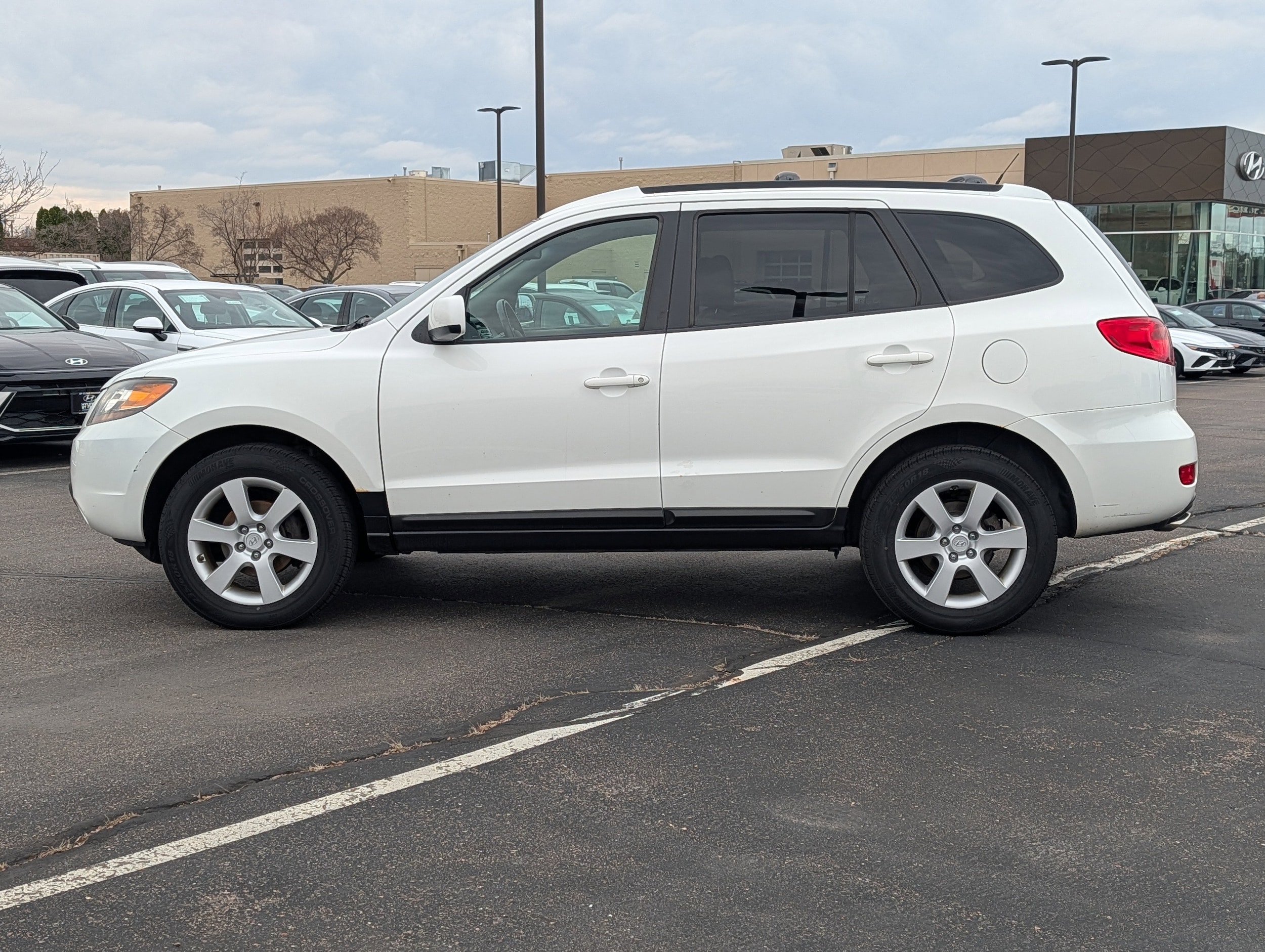 Used 2007 Hyundai Santa Fe SE with VIN 5NMSH13E87H038200 for sale in Waite Park, Minnesota