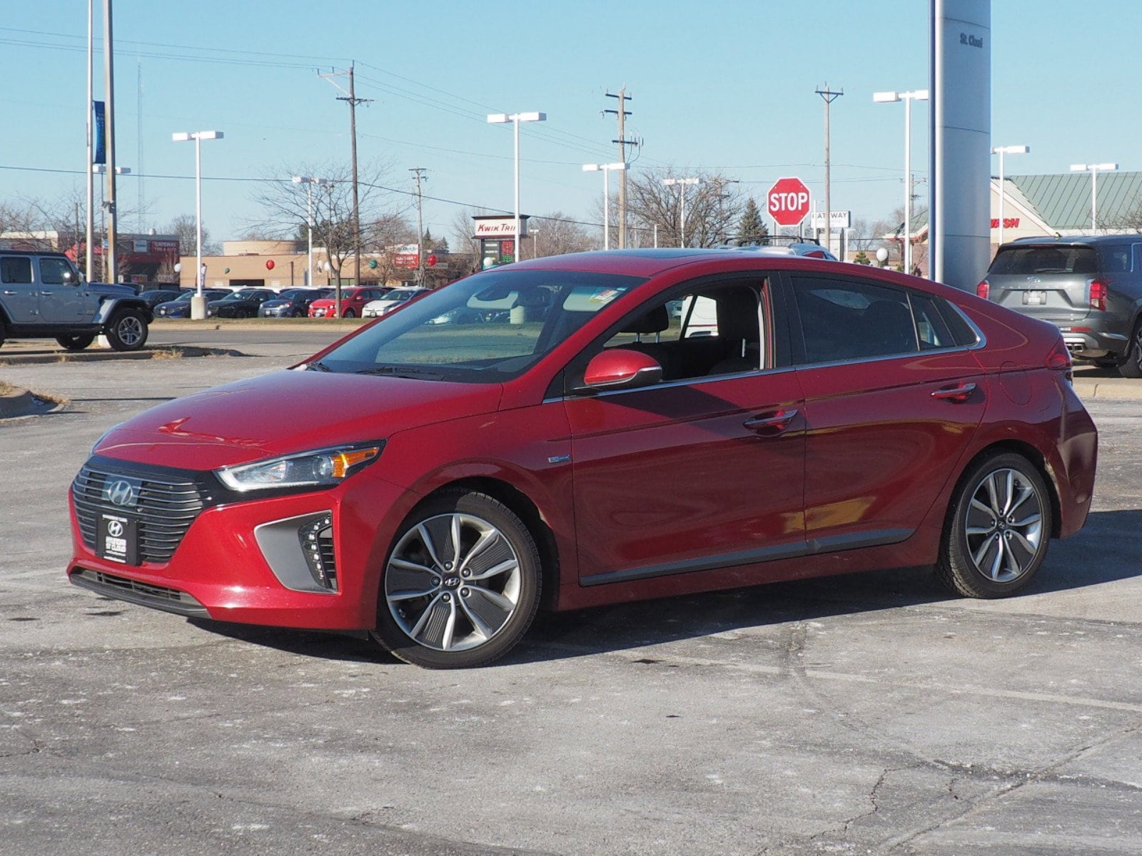 Used 2019 Hyundai Ioniq Limited with VIN KMHC05LC2KU112242 for sale in Waite Park, Minnesota