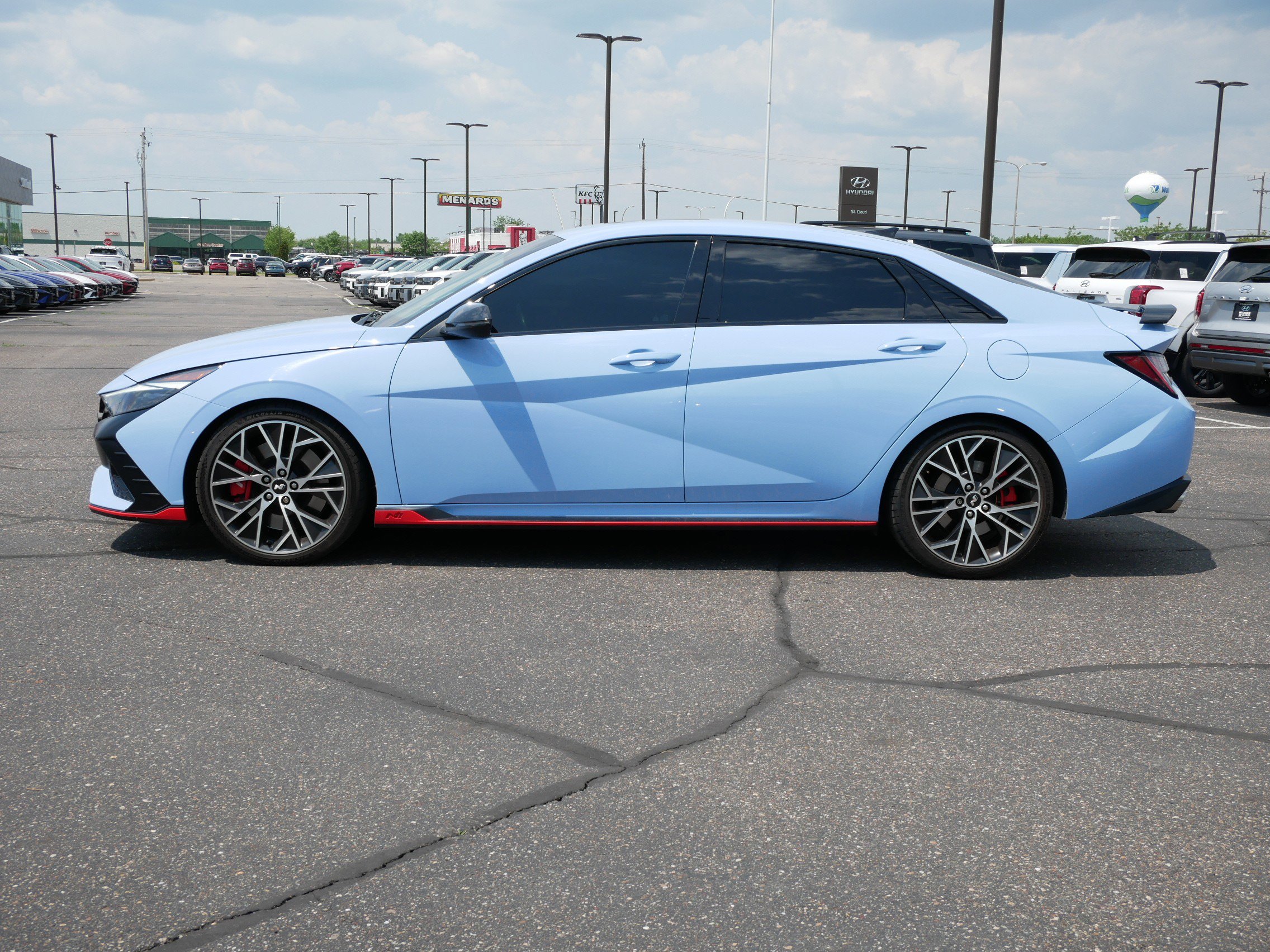 Certified 2023 Hyundai Elantra N with VIN KMHLW4AK8PU010504 for sale in Waite Park, Minnesota
