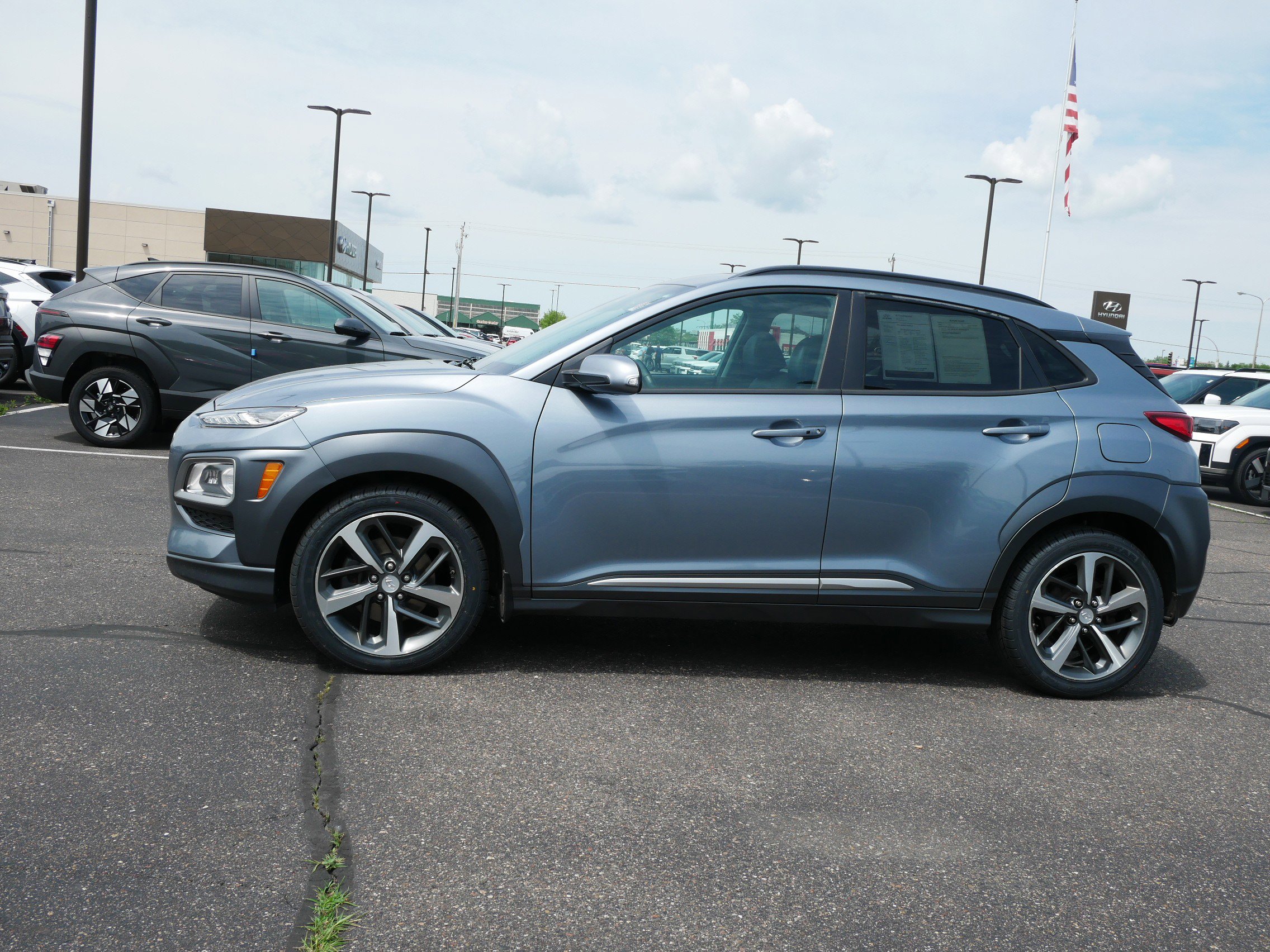 Used 2019 Hyundai Kona Limited with VIN KM8K3CA54KU331957 for sale in Waite Park, Minnesota