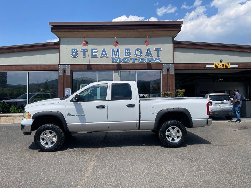 Used 2003 Dodge Ram 2500 Pickup ST with VIN 3D7KU28603G727730 for sale in Steamboat Springs, CO