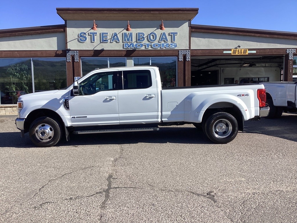 Used 2021 Ford F-350 Super Duty Lariat with VIN 1FT8W3DT5MED00665 for sale in Steamboat Springs, CO