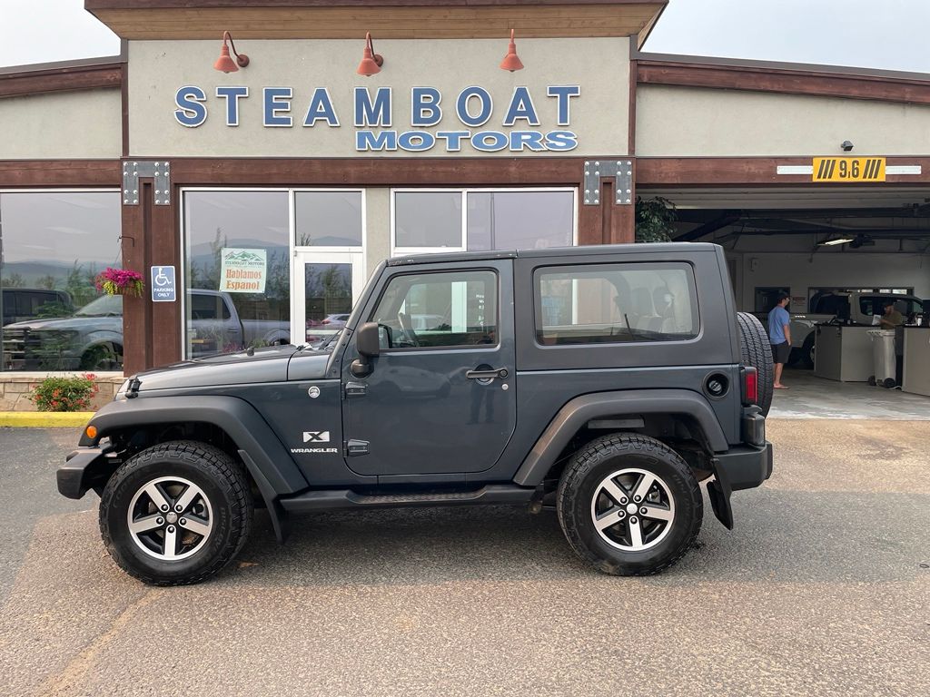 Used 2007 Jeep Wrangler X with VIN 1J8FA24137L149185 for sale in Steamboat Springs, CO