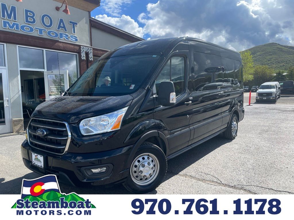 2020 Ford Transit 350 XLT Med Roof Sliding Pass. 148 AWD's photo