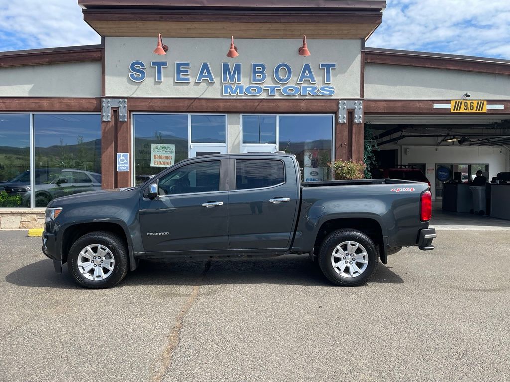 Used 2017 Chevrolet Colorado LT with VIN 1GCGTCENXH1215225 for sale in Steamboat Springs, CO
