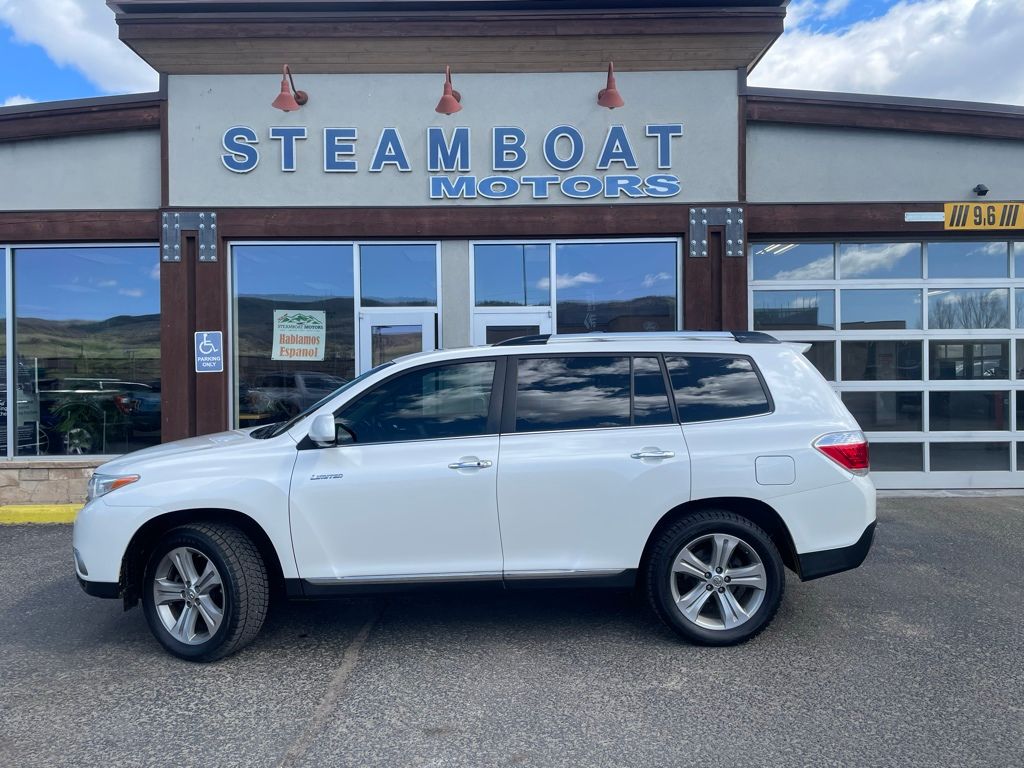 Used 2013 Toyota Highlander Limited with VIN 5TDDK3EH1DS266903 for sale in Steamboat Springs, CO