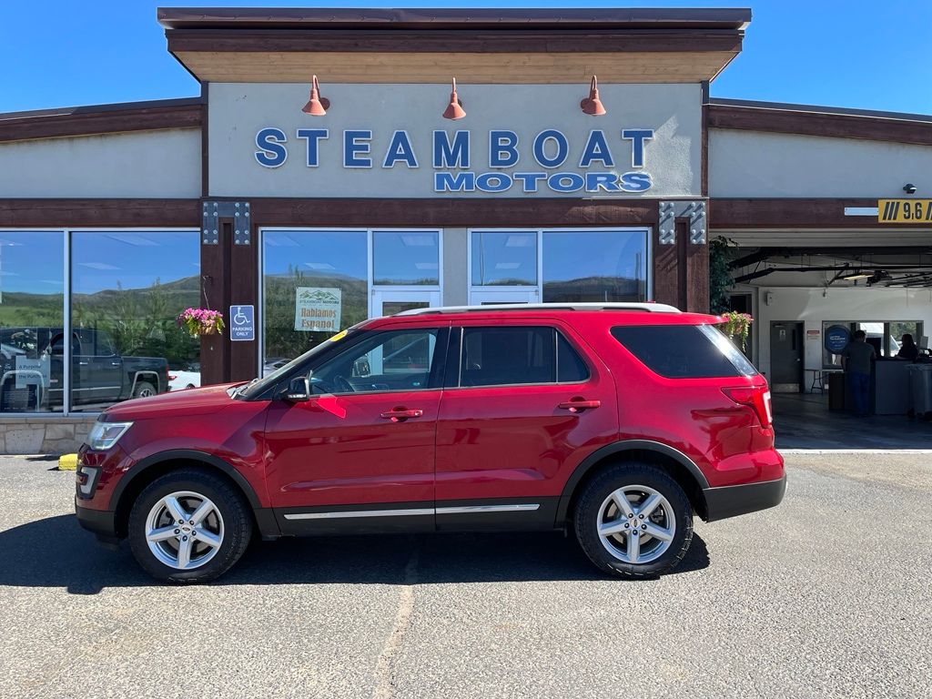 Used 2017 Ford Explorer XLT with VIN 1FM5K8D89HGD88388 for sale in Steamboat Springs, CO
