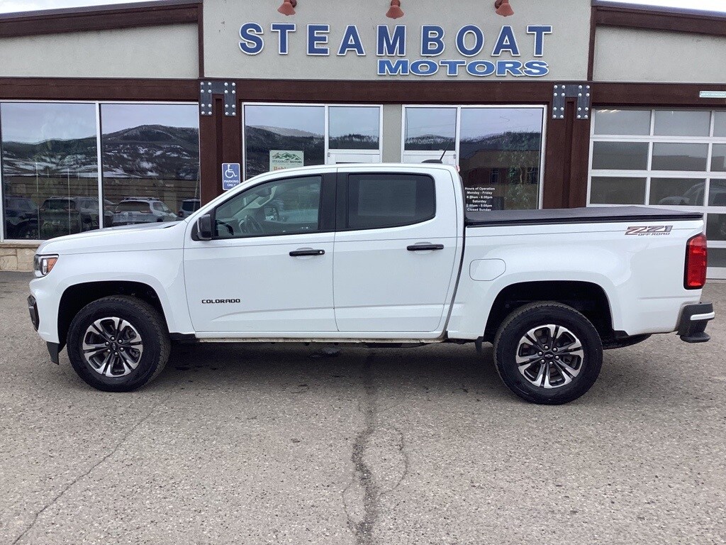 Used 2021 Chevrolet Colorado For Sale at Steamboat Motors VIN