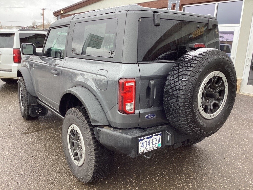 Used 2022 Ford Bronco For Sale at Steamboat Motors VIN 1FMDE5CH1NLB87705