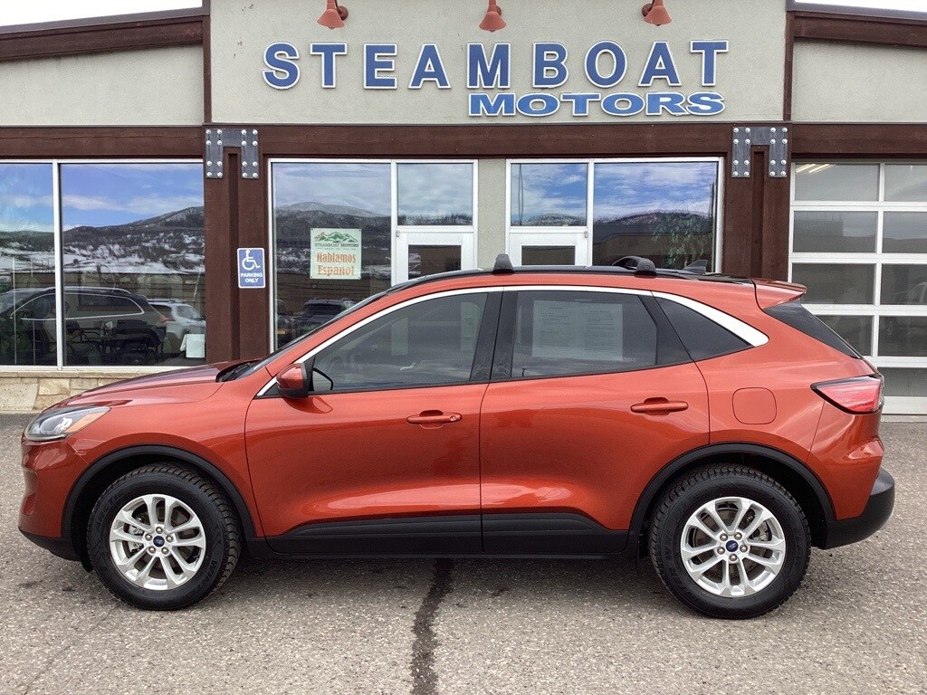 Used 2020 Ford Escape For Sale at Steamboat Motors VIN 1FMCU9G67LUB04607