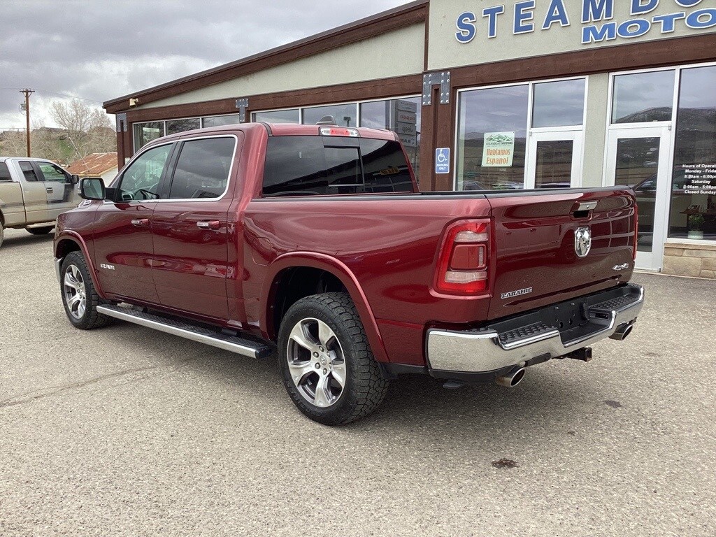 Used 2021 Ram 1500 For Sale at Steamboat Motors VIN 1C6SRFJT3MN664352