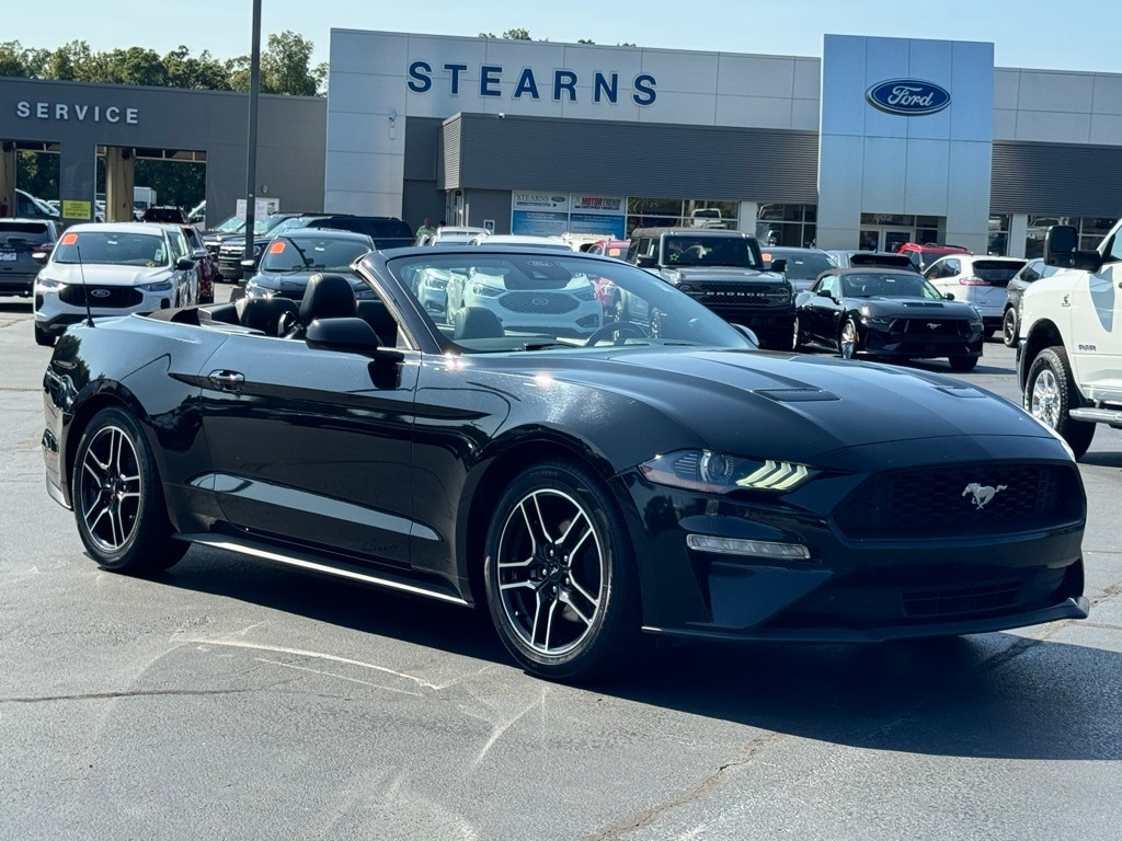 Used 2022 Ford Mustang EcoBoost Premium with VIN 1FATP8UH8N5101827 for sale in Graham, NC