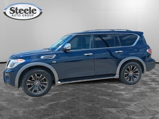 Used 2018 Nissan Armada Platinum with VIN JN8AY2NC8J9553136 for sale in Lockhart, TX