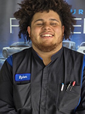 Staff member Dylan Hunt from ID_c98af6
