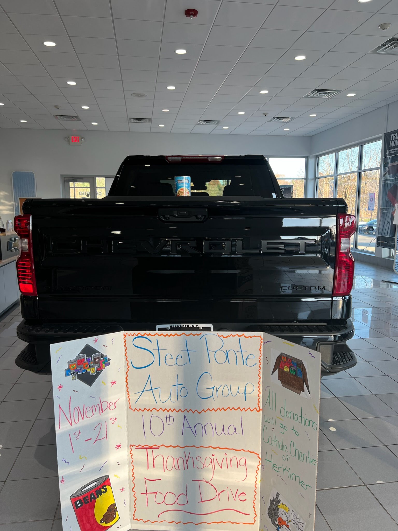 Steet Ponte Chevy Food Drive.jpeg