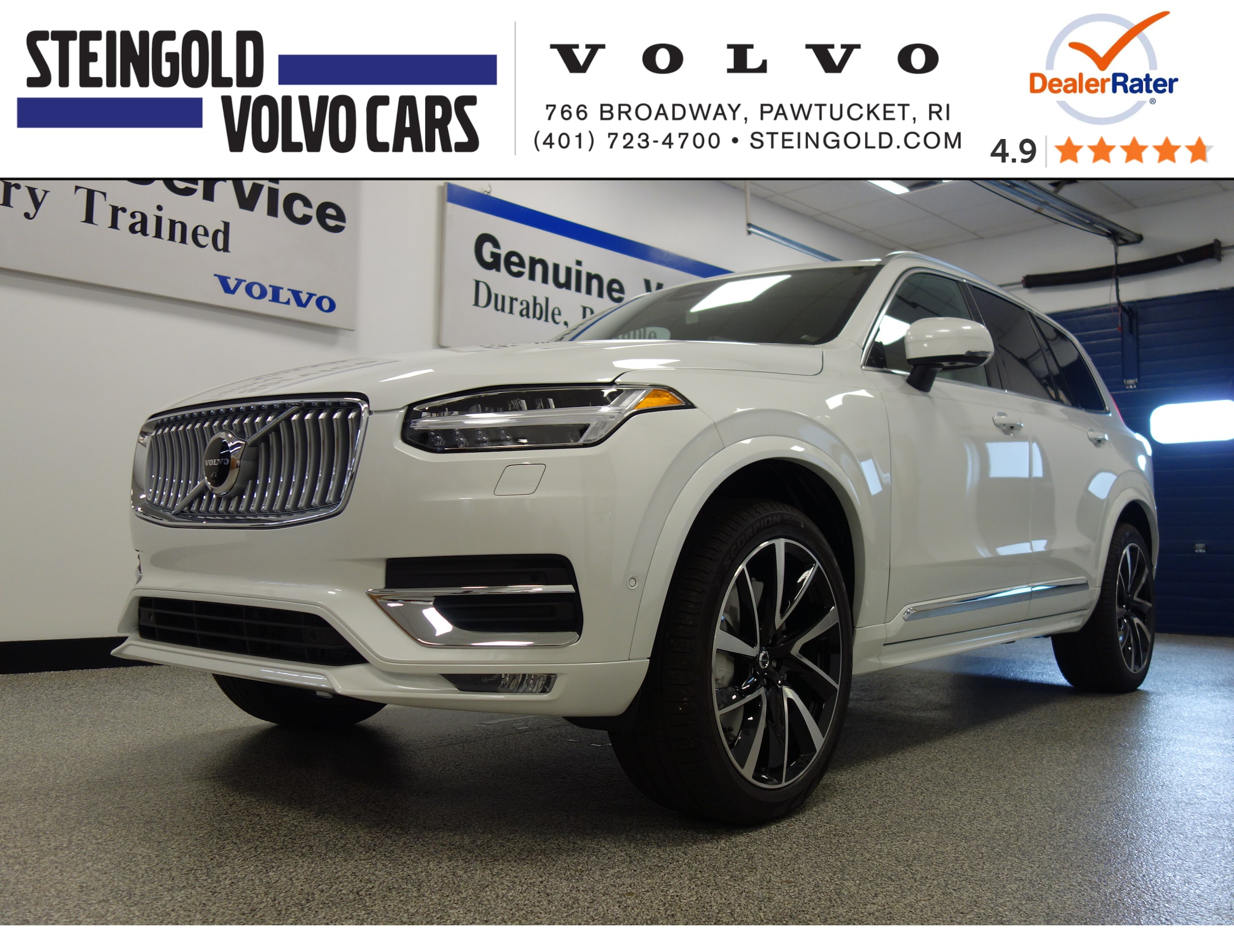 New 2024 Volvo XC90 B6 AWD Ultimate Bright 7-Seater Crystal