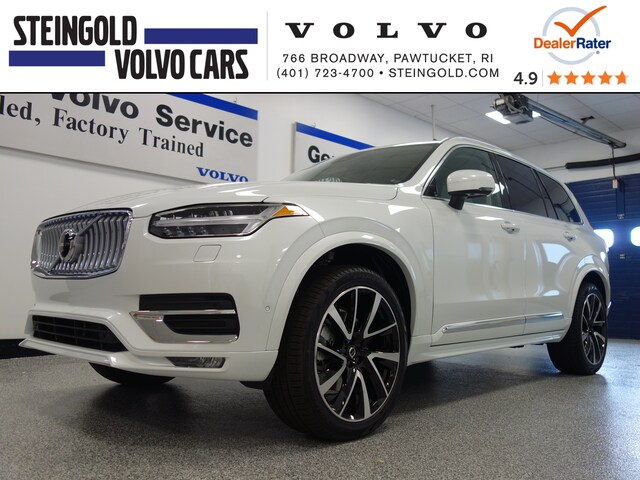 Featured pre-owned 2023 Volvo XC90 B6 AWD Mild Hybrid Plus 7 Passenger SUV for sale in Pawtucket, RI