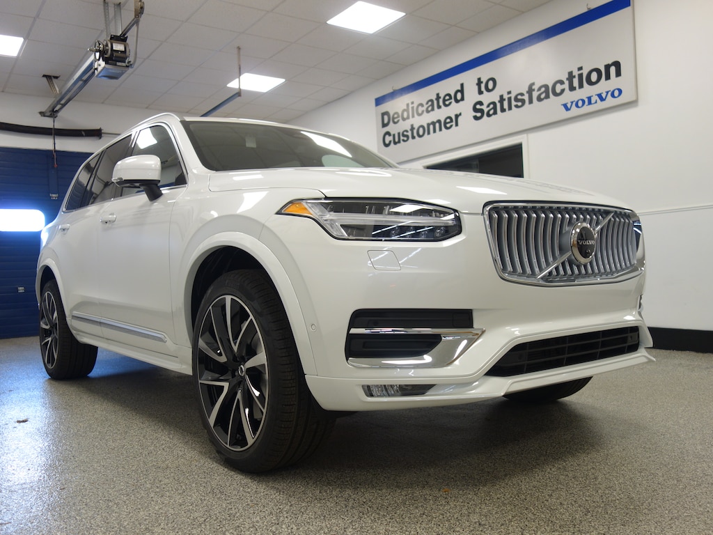 New 2024 Volvo XC90 B5 AWD Plus Bright Crystal White For Sale in Rhode