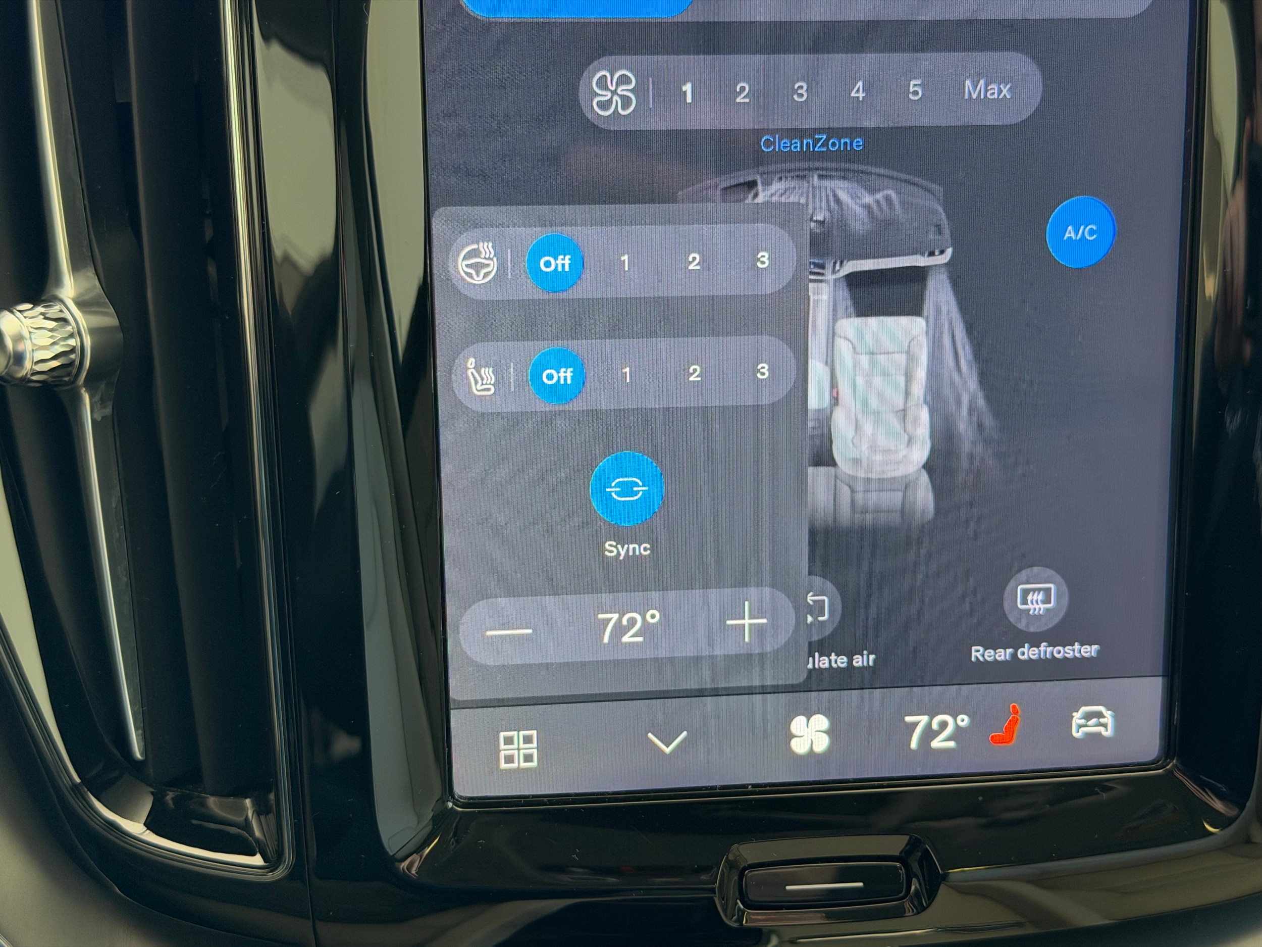 used 2025 Volvo XC60 car, priced at $43,500