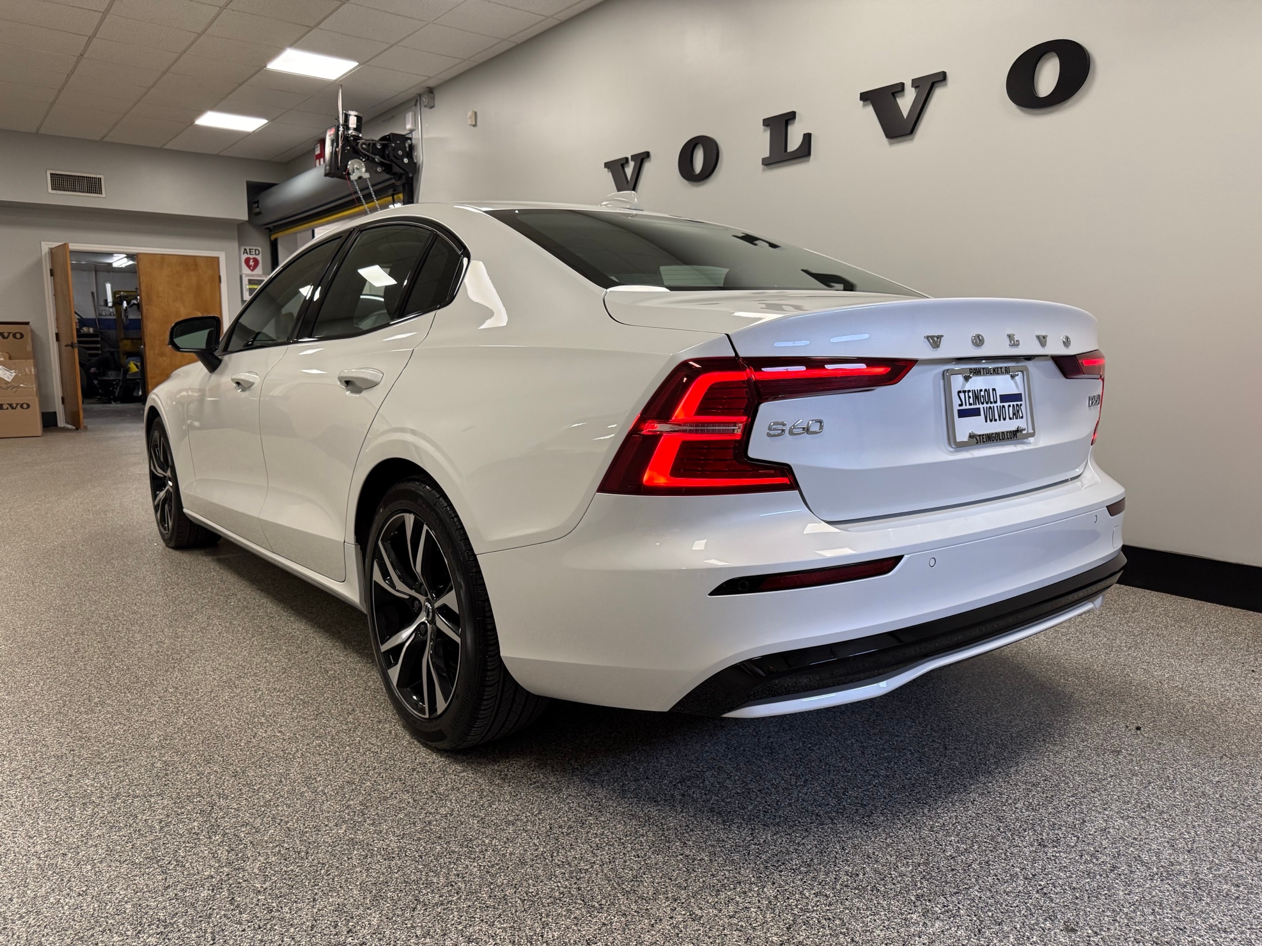used 2025 Volvo S60 car, priced at $29,800