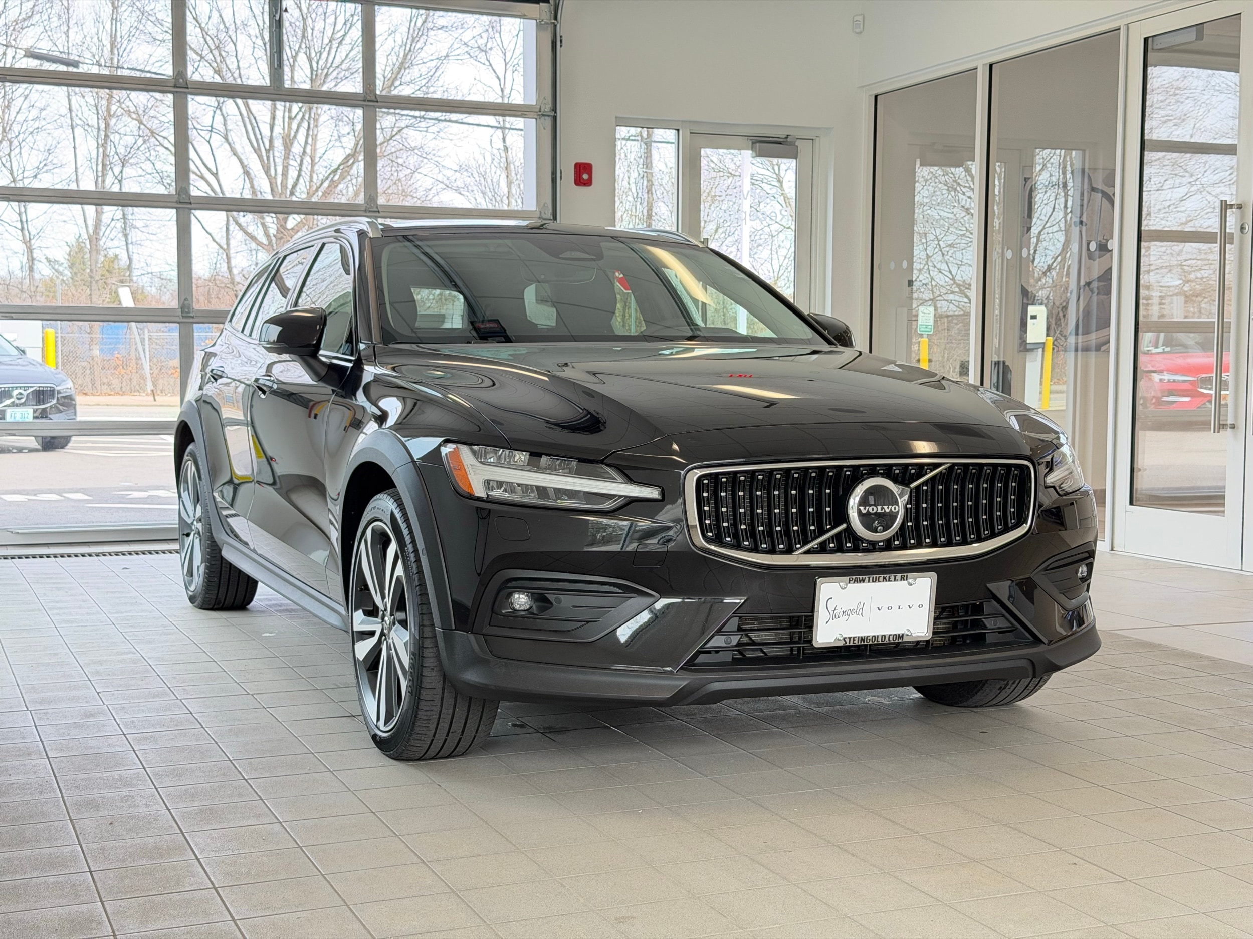 used 2024 Volvo V60 Cross Country car, priced at $39,200