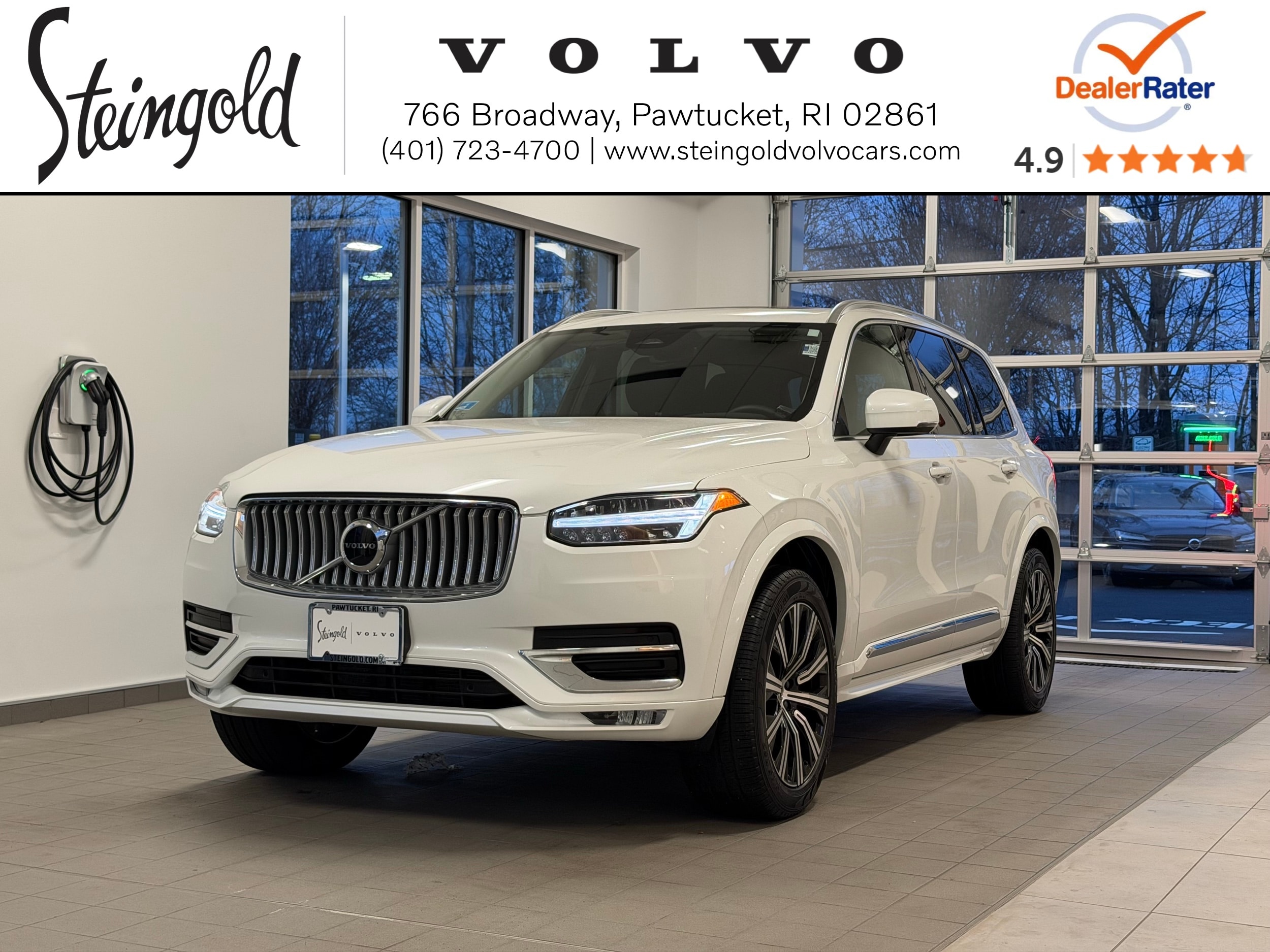 used 2025 Volvo XC90 car, priced at $46,200