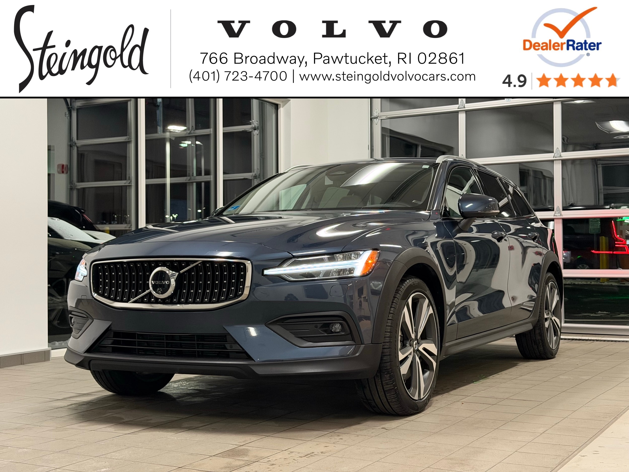 used 2025 Volvo V60 Cross Country car, priced at $41,500