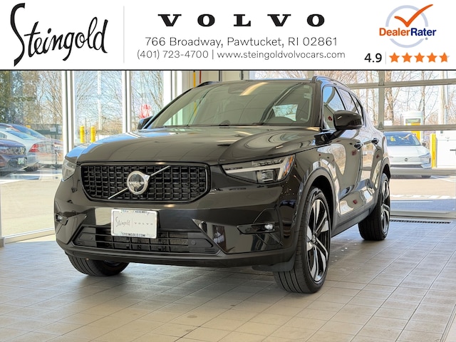 Featured pre-owned 2025 Volvo XC40 B5 AWD Plus Dark Theme SUV for sale in Pawtucket, RI