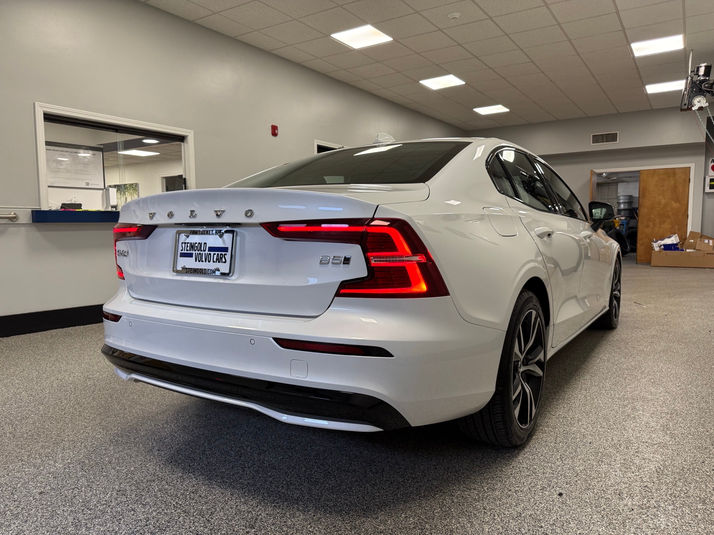 used 2025 Volvo S60 car, priced at $29,800