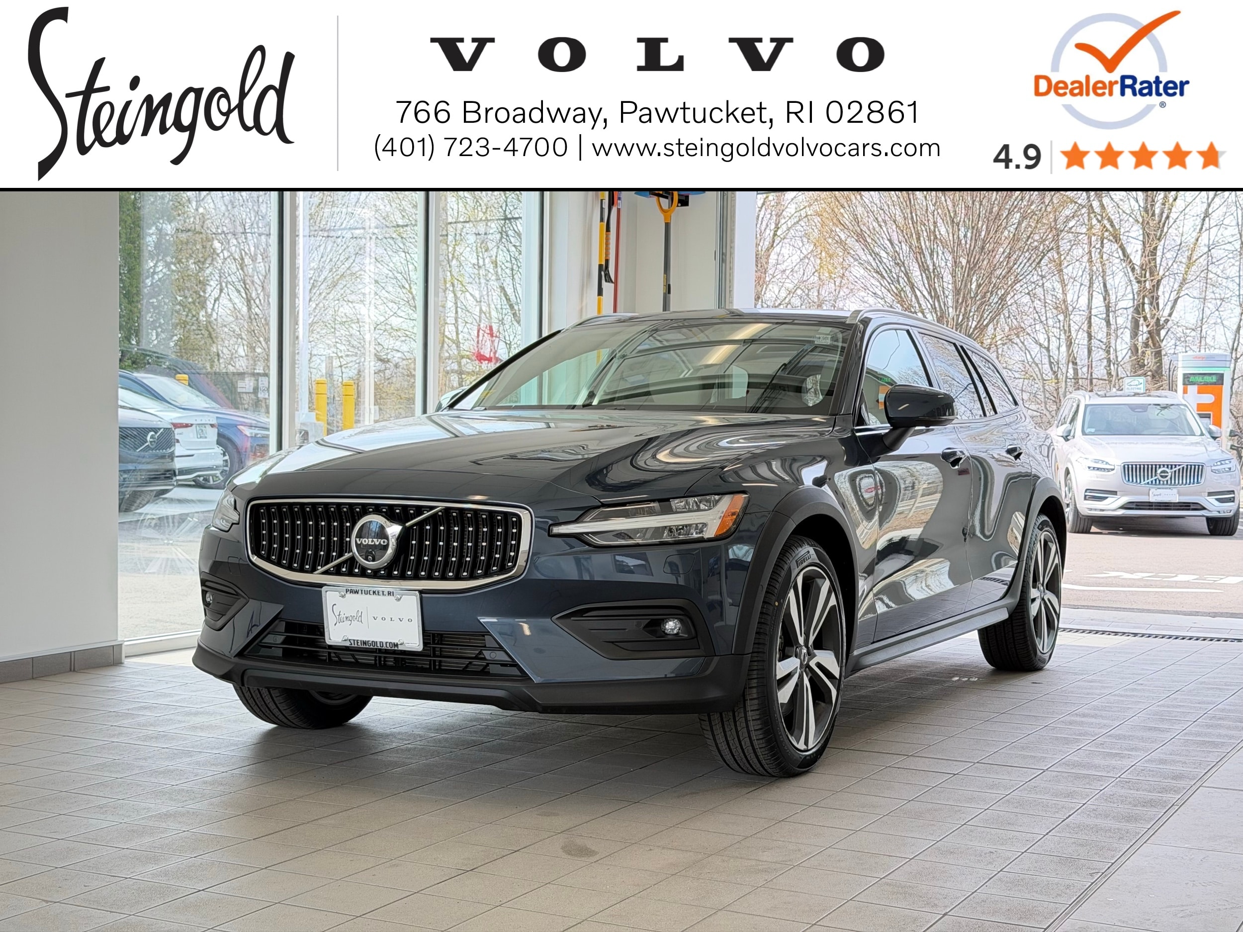 used 2025 Volvo V60 Cross Country car, priced at $44,200