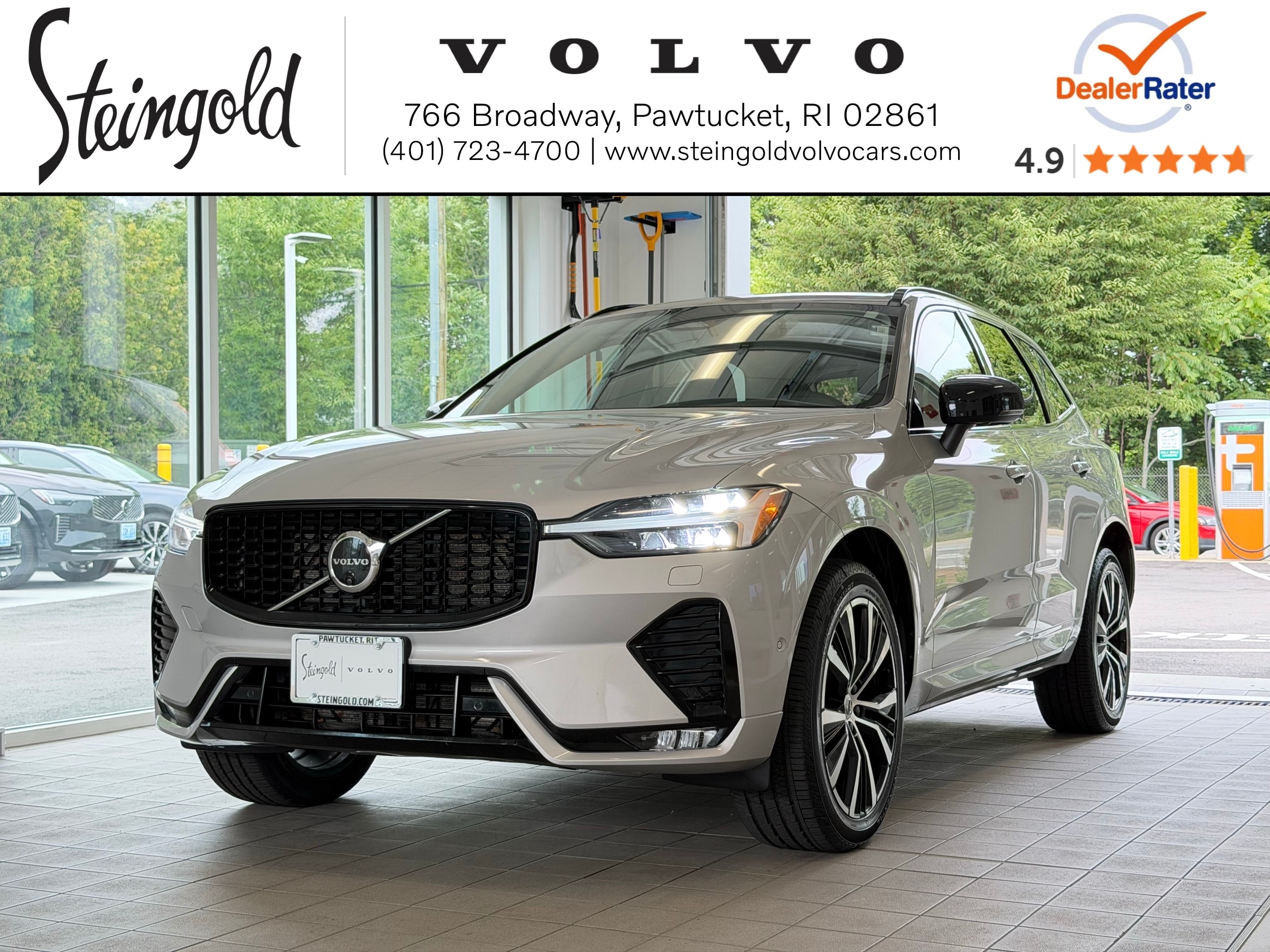 Silver Dawn 2024 Volvo XC60 SUV / Crossover All-Wheel Drive 