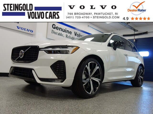 Featured pre-owned 2023 Volvo XC60 B6 AWD Mild Hybrid Ultimate Dark SUV for sale in Pawtucket, RI