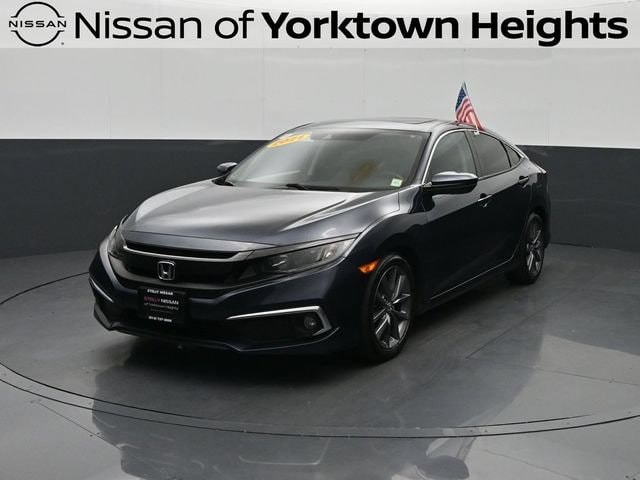 Used 2021 Honda Civic EX with VIN 19XFC1F32ME207236 for sale in Cortlandt Manor, NY