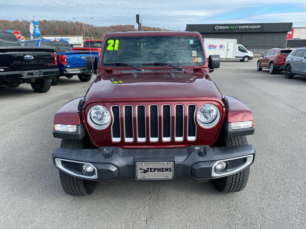 Used 2021 Jeep Wrangler Unlimited Sahara SUV
