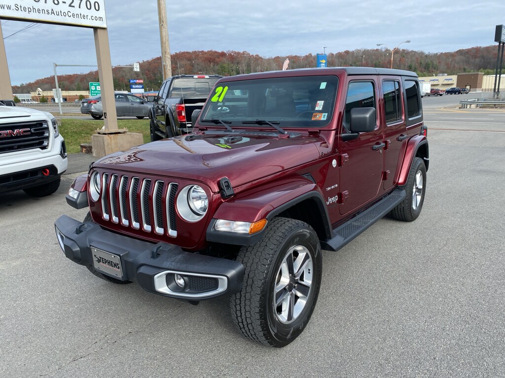 Used 2021 Jeep Wrangler Unlimited Sahara SUV