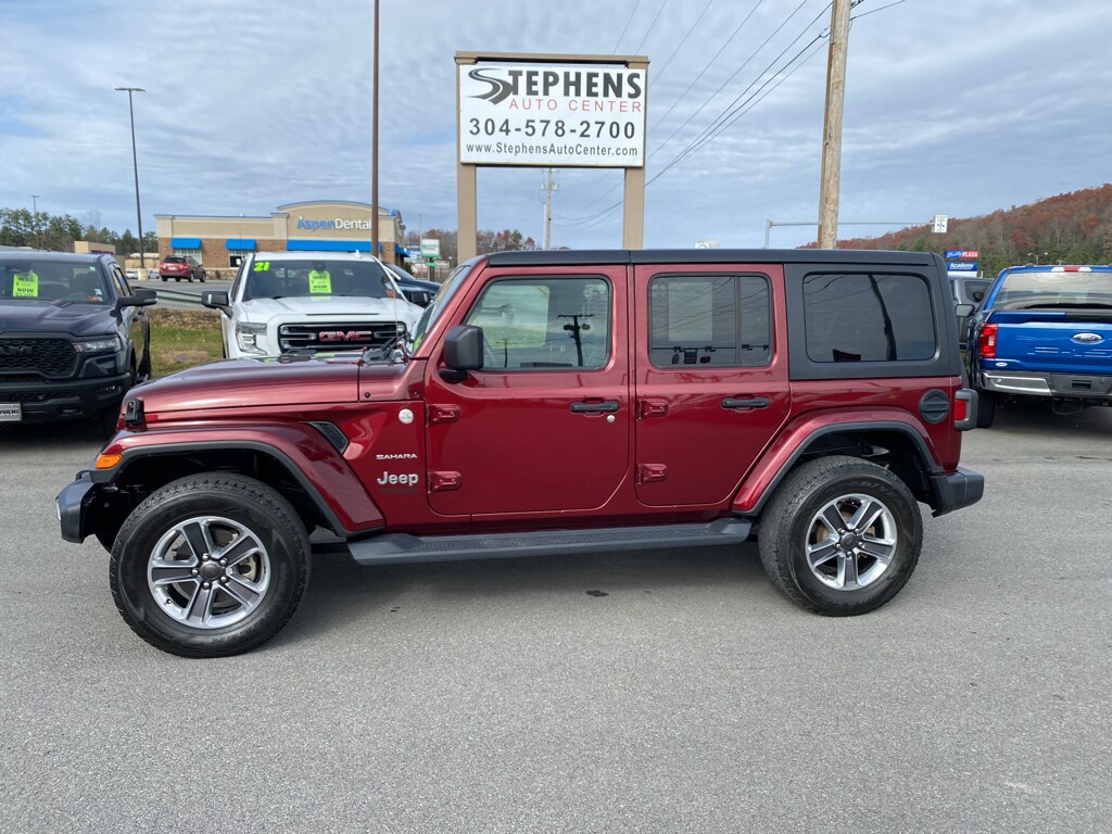 Used 2021 Jeep Wrangler Unlimited Sahara SUV