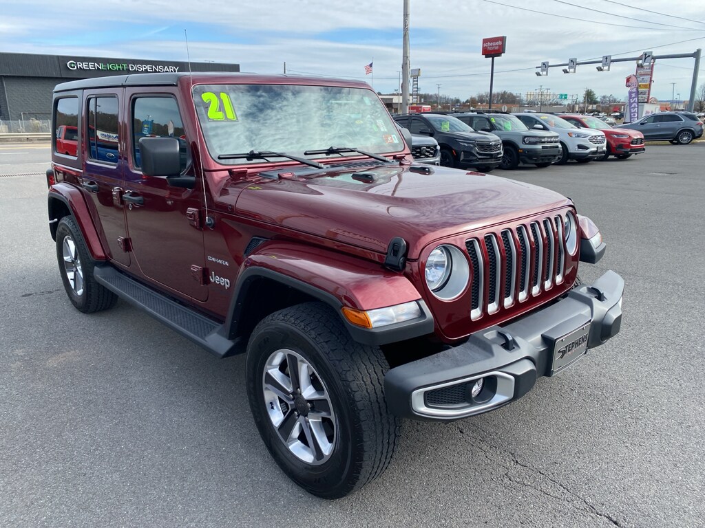 Used 2021 Jeep Wrangler Unlimited Sahara SUV