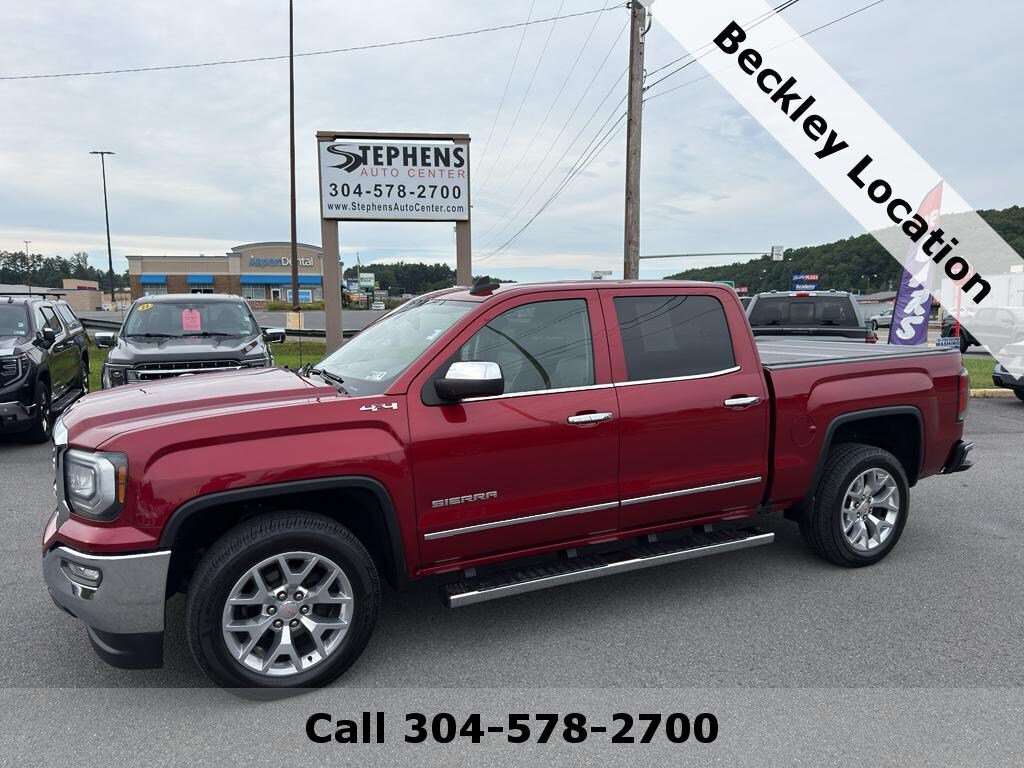 Used 2018 GMC Sierra 1500 SLT Truck Crew Cab
