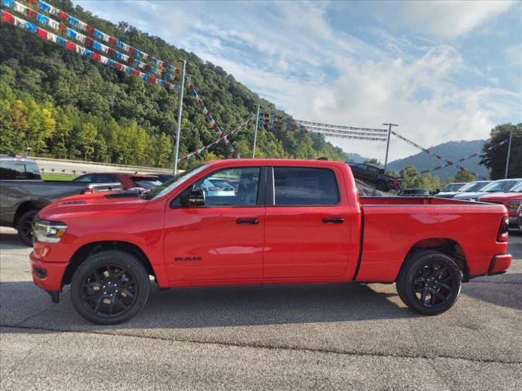 New 2024 Ram 1500 For Sale at Stephens Auto Center VIN 1C6SRFRTXRN119616