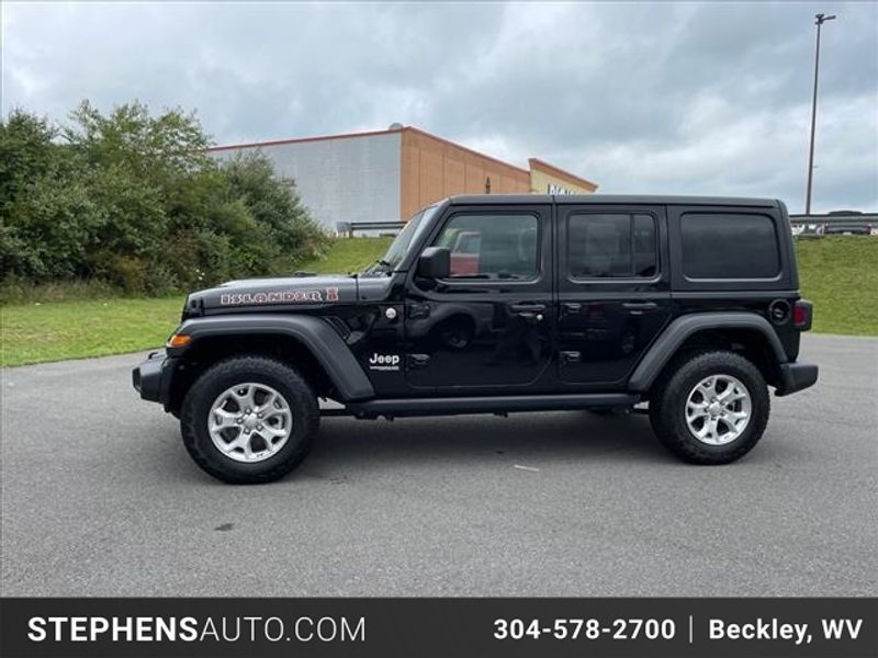 Used 2021 Jeep Wrangler Unlimited ISLANDER with VIN 1C4HJXDG9MW650755 for sale in Danville, WV