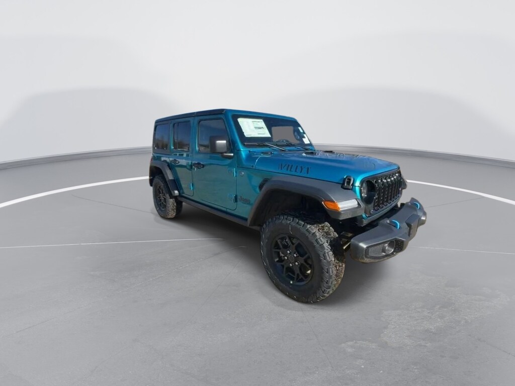 New 2024 Jeep Wrangler 4xe 4DOOR WILLYS For Sale Bennington VT