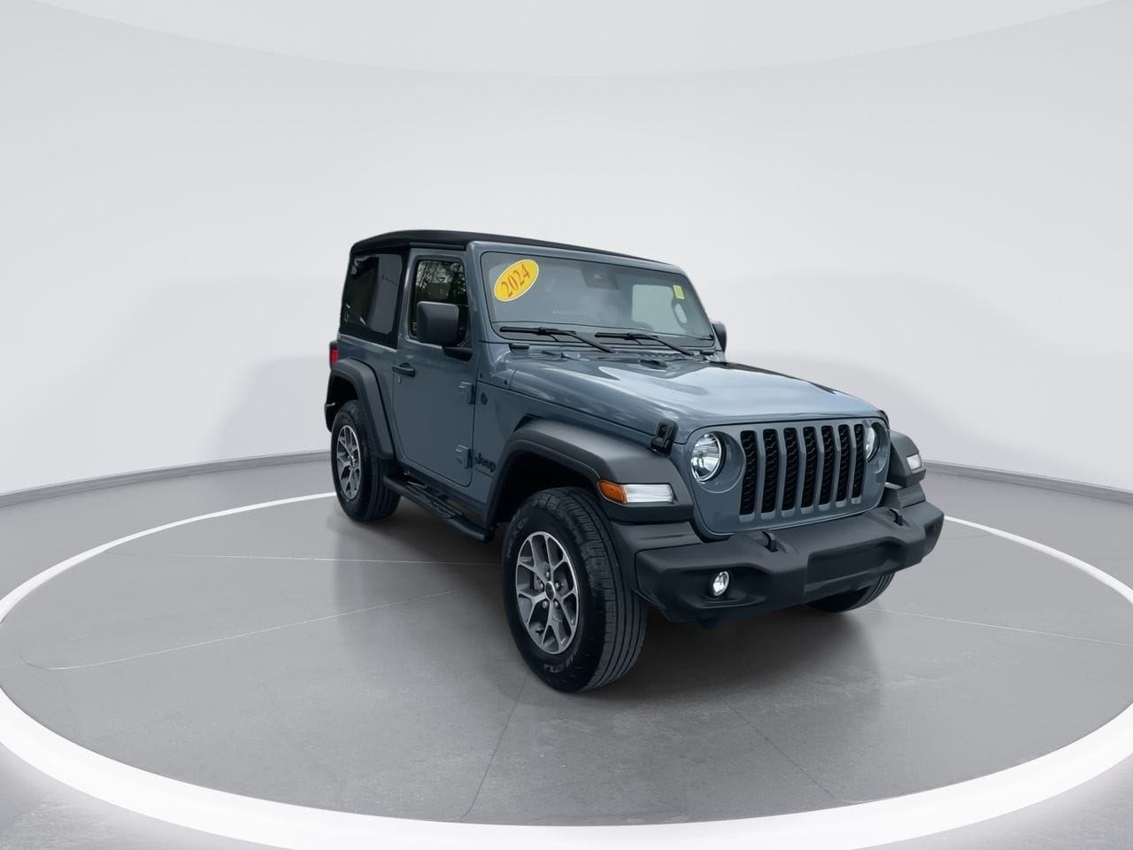 Used 2024 Jeep Wrangler 2-Door Sport S with VIN 1C4PJXAN3RW124059 for sale in Bennington, VT