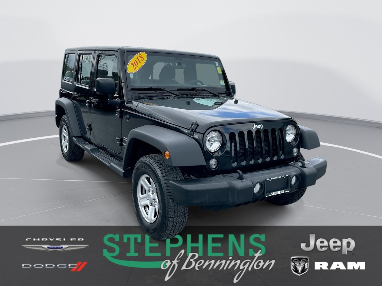 2018 Jeep Wrangler JK Unlimited Sport