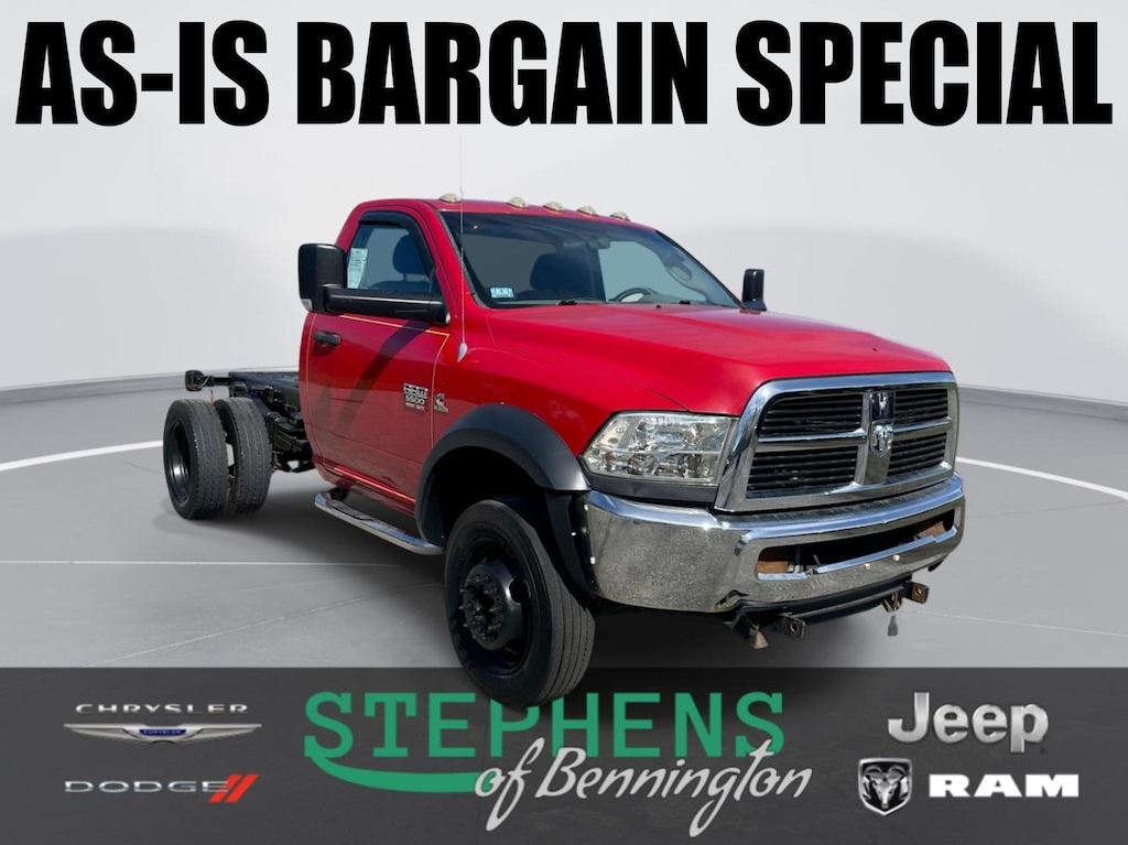 Used 2012 Ram 5500 SL Chassis Cab