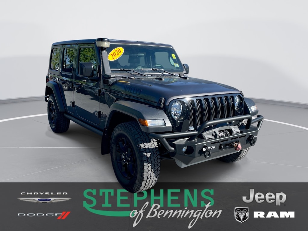 Used 2020 Jeep Wrangler Willys Sport SUV