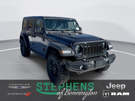 2026 Jeep Wrangler 4-DOOR WILLYS Sport Utility