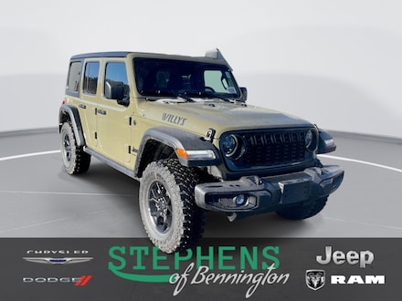 2026 Jeep Wrangler 4-DOOR WILLYS Sport Utility
